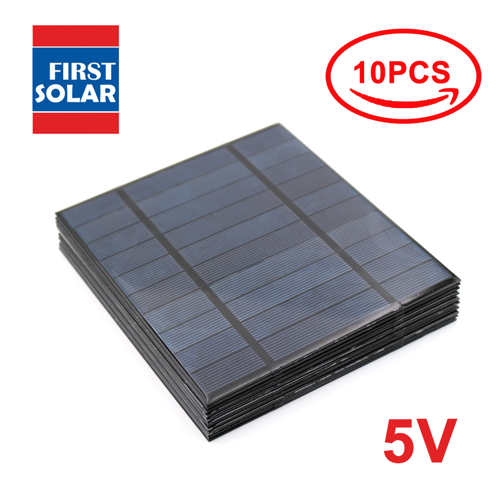 Portable Ev Charger - 10pcs X 5VDC Solar Panel Power