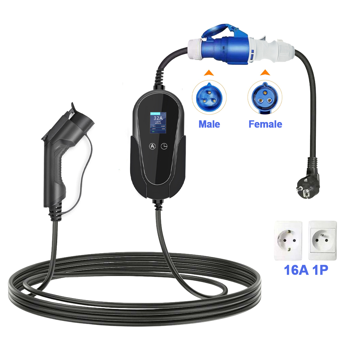 NTO Blue CEE Female Power Plug - Ev Charger Adapter review and price