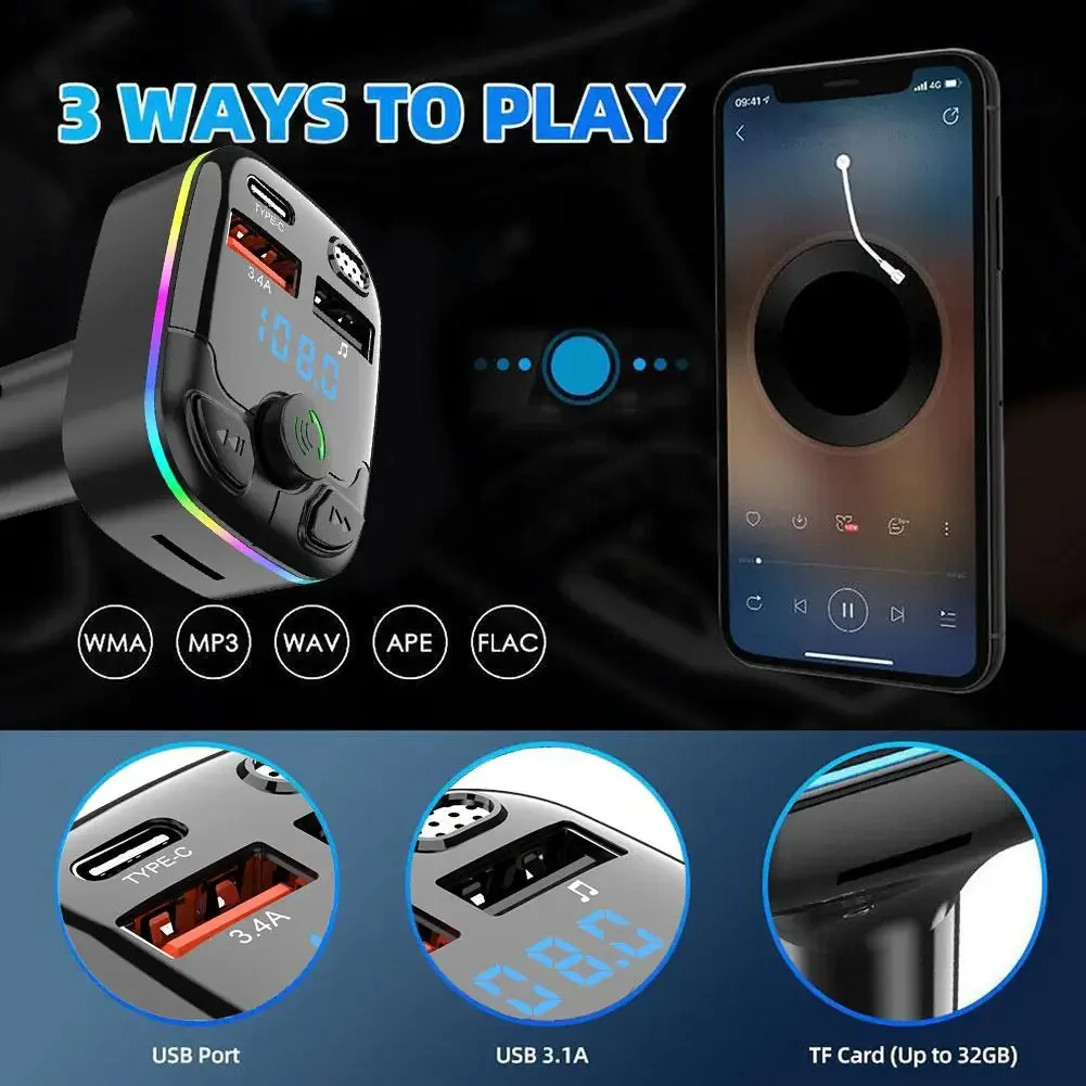 Car Wireless FM Transmitter Ad - Fast Ev Charger review and price