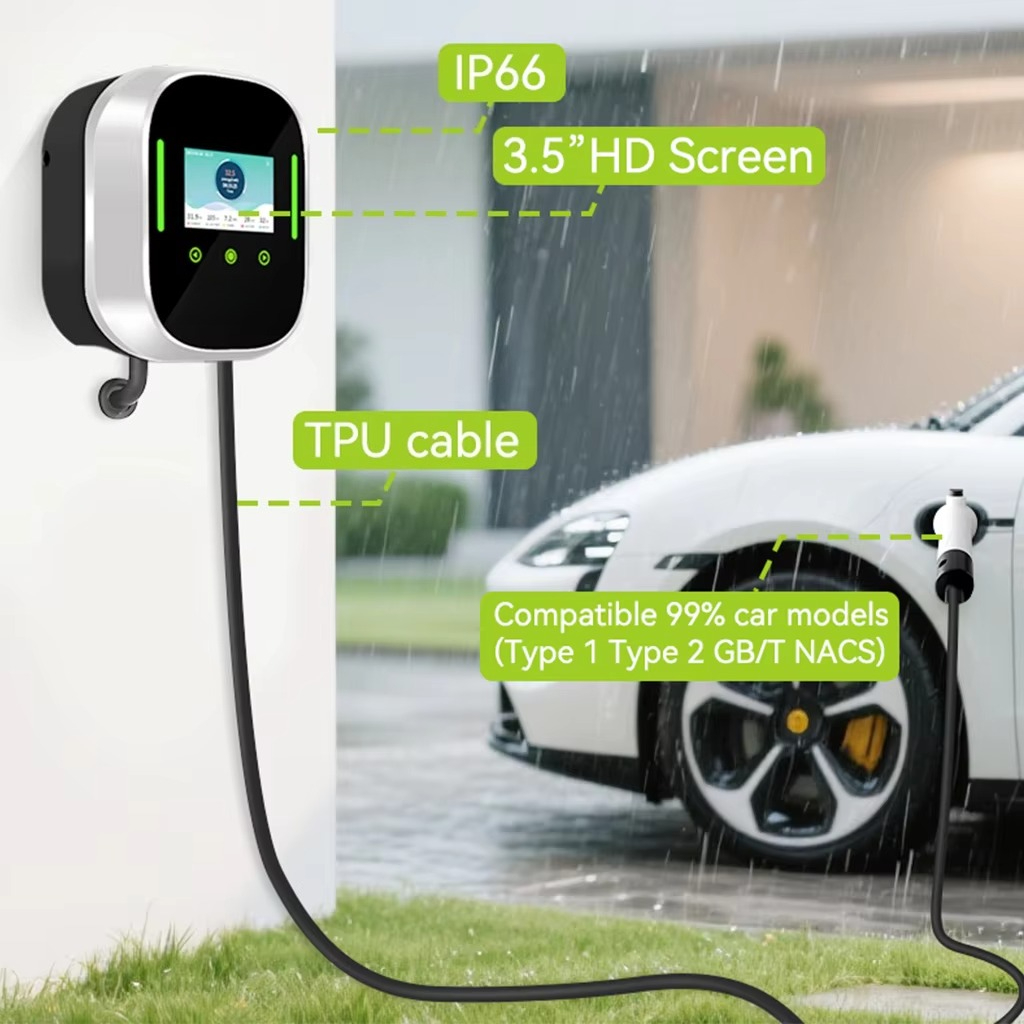 Smart EV Charger Wallbox 22kW  - Type 2 Charger review and price