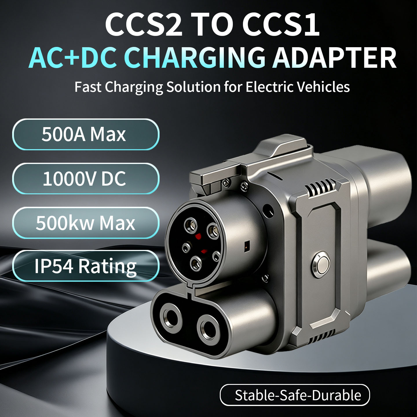 CCS2 to CCS1 Type2 to Type1 AC - Ev Charger Adapter review and price