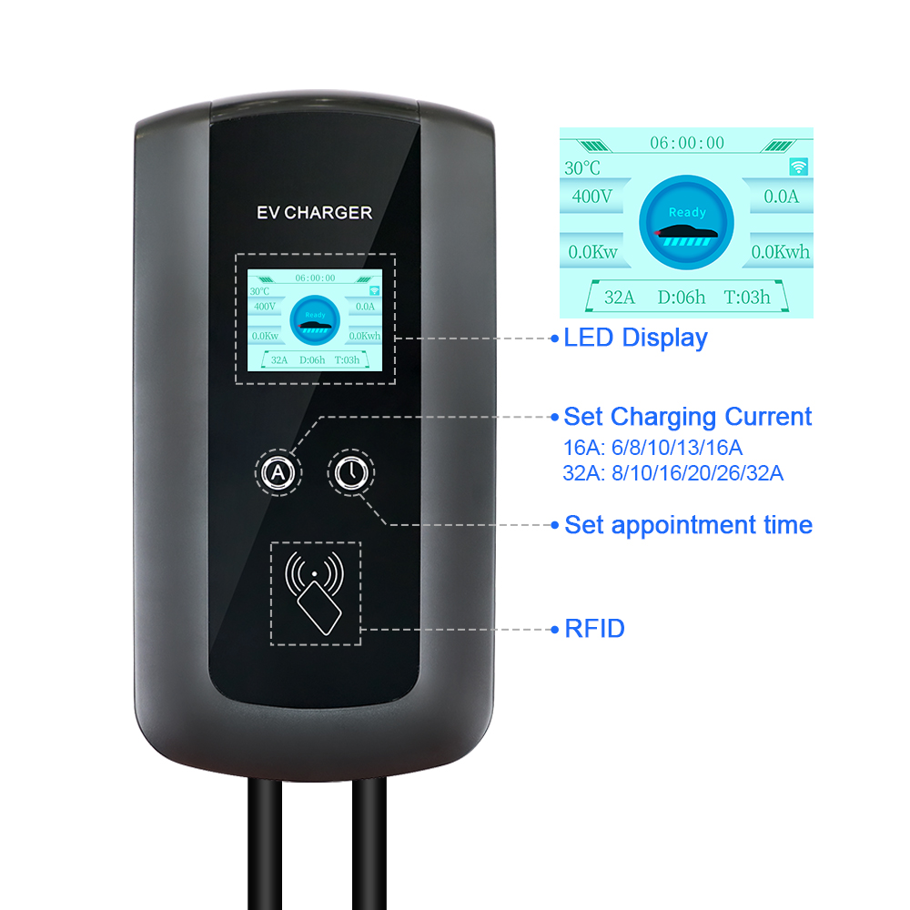 Kolanky 32A 7.2/22KW EV Chargi - Ev Charging Cable review and price