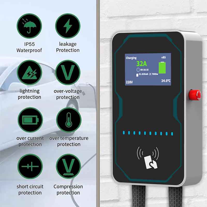 WUFEN EVSE Wallbox EV Car Char - Ev Charging Pile review and price